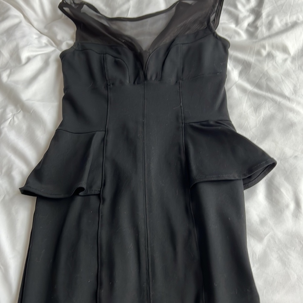 Black Bebe women’s mini dresss